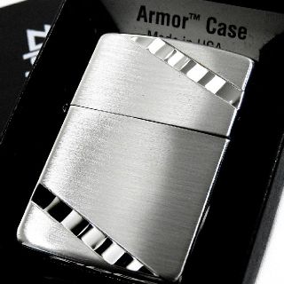 ジッポー(ZIPPO)の(送料込み)ZIPPO◇両面◇アーマーダイアゴナル鏡面カット◇◇新品◇ジッポ(タバコグッズ)