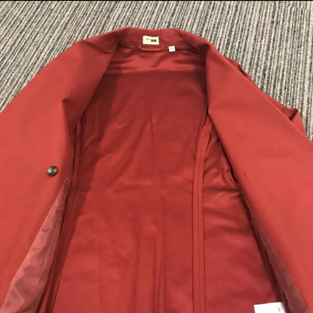 タジマハナ　テーラードジャケット スーツ　オレンジ レディースのジャケット/アウター(テーラードジャケット)の商品写真