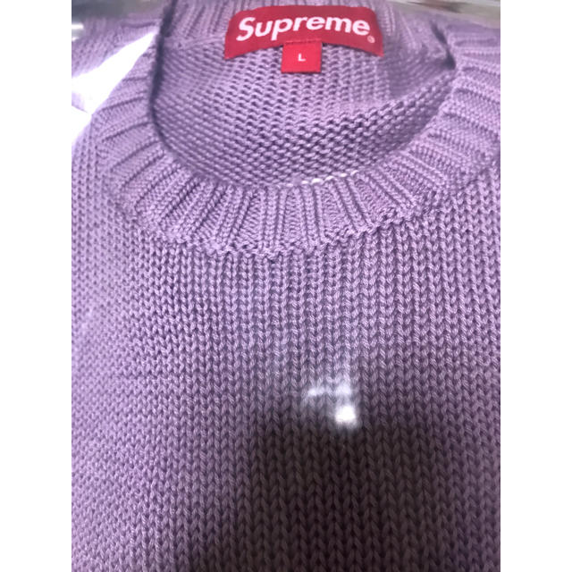 Supreme(シュプリーム)のsupreme Back Logo Sweater メンズのトップス(ニット/セーター)の商品写真
