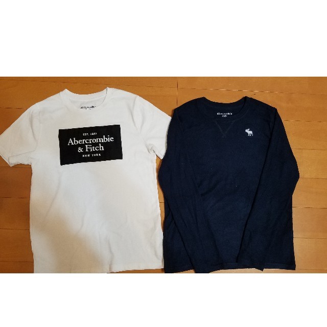 Abercrombie&Fitch(アバクロンビーアンドフィッチ)のアバクロンビー&フィッチ　アバクロ　Tシャツ　ロンTセット メンズのトップス(Tシャツ/カットソー(半袖/袖なし))の商品写真