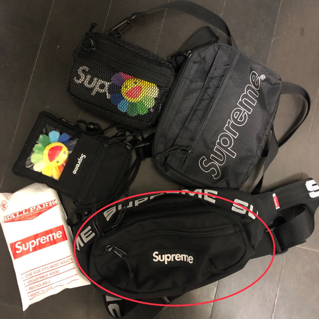 Supreme(シュプリーム)の正規品！中古18ss Supreme Waist Bag メンズのバッグ(ウエストポーチ)の商品写真