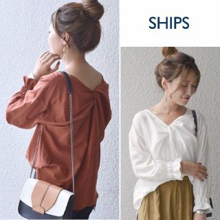 シップスフォーウィメン(SHIPS for women)のliflattie ships バック クロス 2WAY ブラウス(シャツ/ブラウス(長袖/七分))