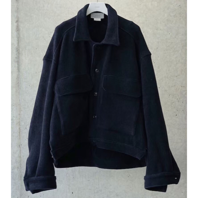 SUNSEA(サンシー)のyoke 19aw ニット コーデュロイ ブルゾン  メンズのジャケット/アウター(ブルゾン)の商品写真