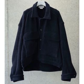 サンシー(SUNSEA)のyoke 19aw ニット コーデュロイ ブルゾン (ブルゾン)