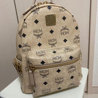 エムシーエム(MCM)のMCM リュック　ベージュ(リュック/バックパック)