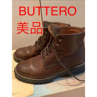 ブッテロ(BUTTERO)のBUTTERO ブッテロ　ブラウン　ブーツ　41(ブーツ)