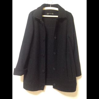 ザラ(ZARA)のZARA ブラックコート☆(ロングコート)