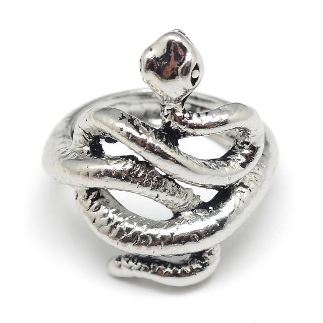 蛇　スネーク　snake リング　シルバーリング レディースのアクセサリー(リング(指輪))の商品写真