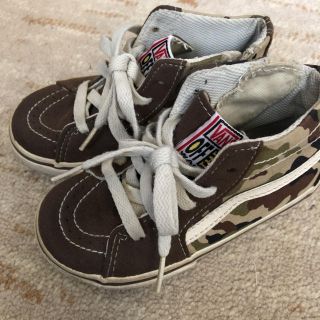 ヴァンズ(VANS)のバンズ　ハイカットスニーカー　17センチ(スニーカー)