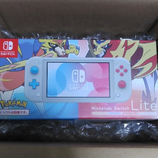 新品未開封　Nintendo Switch lite　ザシアン・ザマゼンタバージ