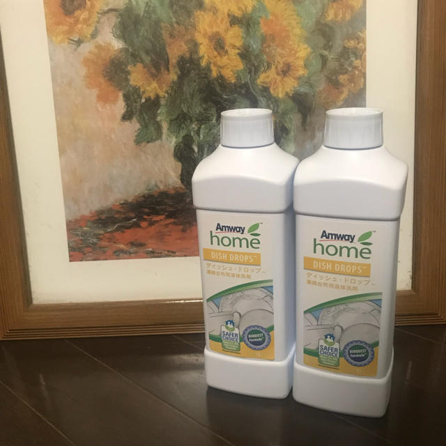 Amway(アムウェイ)のアムウェイ ディッシュドロップ 2本セット インテリア/住まい/日用品の日用品/生活雑貨/旅行(洗剤/柔軟剤)の商品写真