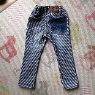 エフオーキッズ(F.O.KIDS)の【100】F.O KIDS　デニム　ヒッコリー(パンツ/スパッツ)