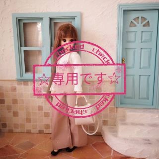 【専用です】サロペット(くすみピンク)(人形)