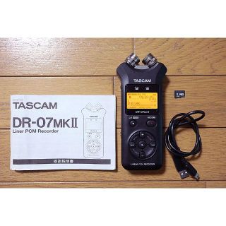 TASCAM DR-07MKⅡ リニアPCMレコーダー(その他)