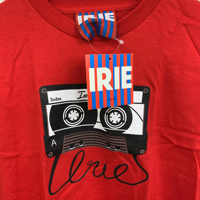 IRIE LIFE(アイリーライフ)の◆新品未使用◆irie lifeキッズ用ロンTシャツ　レッド　150サイズ キッズ/ベビー/マタニティのキッズ服女の子用(90cm~)(Tシャツ/カットソー)の商品写真