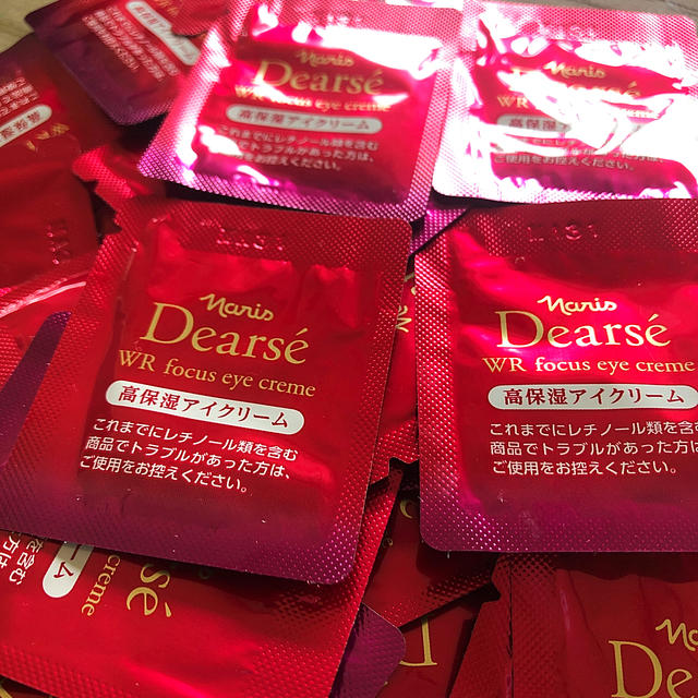 ナリス化粧品(ナリスケショウヒン)のナリス  Dearse 高保湿アイクリーム　60枚　値下げ コスメ/美容のスキンケア/基礎化粧品(アイケア/アイクリーム)の商品写真