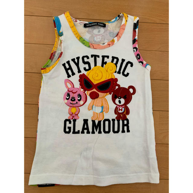 HYSTERIC MINI(ヒステリックミニ)のヒスミニ▷タンクトップ キッズ/ベビー/マタニティのキッズ服女の子用(90cm~)(Tシャツ/カットソー)の商品写真