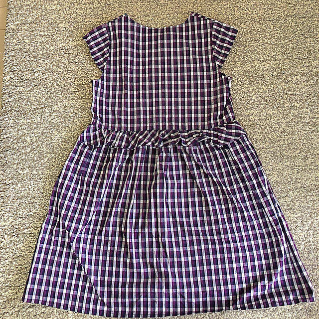 BeBe(ベベ)のチェックワンピース　べべ　150㎝  キッズ/ベビー/マタニティのキッズ服女の子用(90cm~)(ワンピース)の商品写真