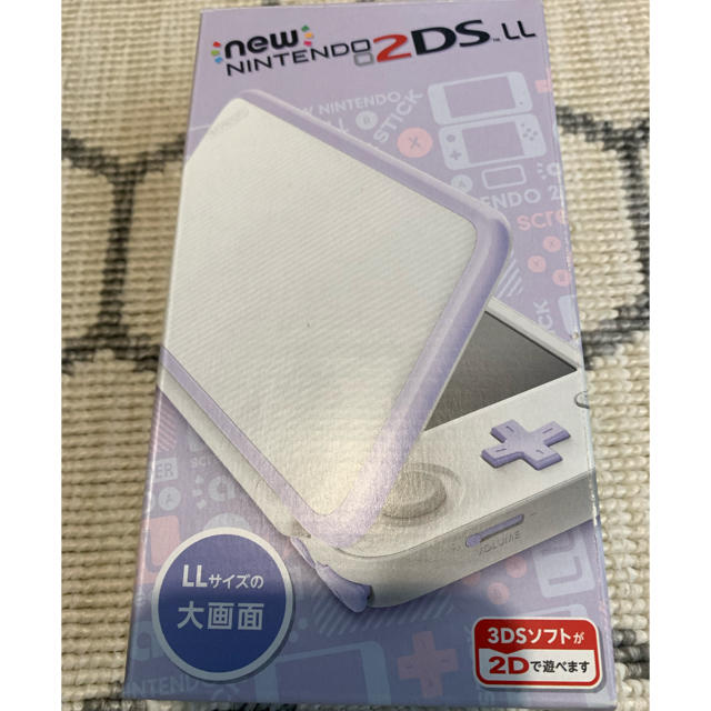 Nintendo 本体 NEW ニンテンドー 2DS LL ホワイト/ラベンダー - 携帯用