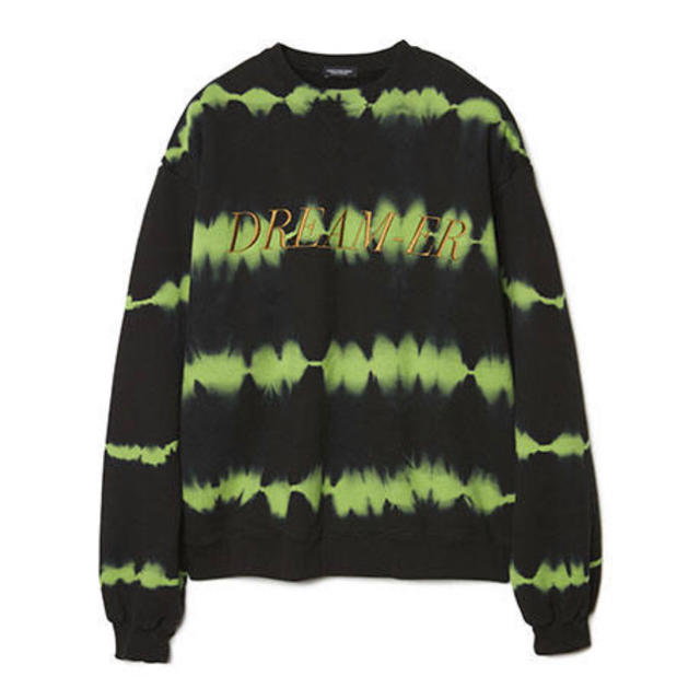 Christian Dada Overdyeing Hoodie Green L