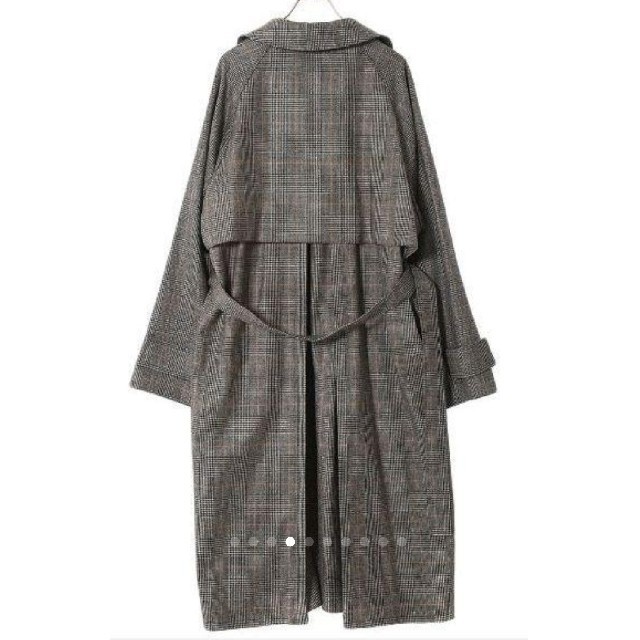 COMOLI(コモリ)の新品未使用 S stein LAY OVERSIZED OVERLAP COAT メンズのジャケット/アウター(トレンチコート)の商品写真