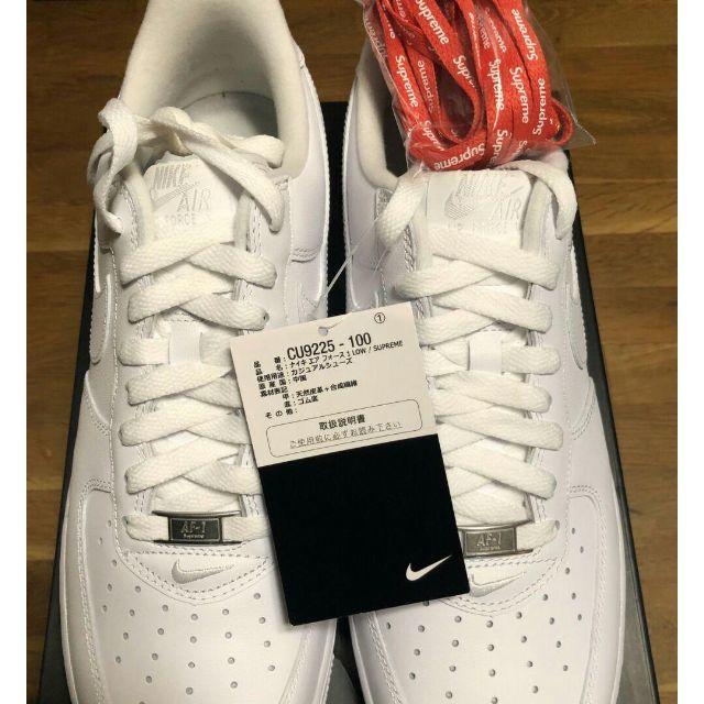 Supreme × Nike Air Force 1 Low/エア フォース 1 メンズの靴/シューズ(スニーカー)の商品写真