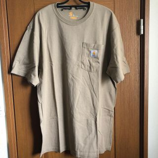 カーハート(carhartt)の最終値下げ　カーハート  carhartt  Tシャツ　ベージュ(Tシャツ/カットソー(半袖/袖なし))