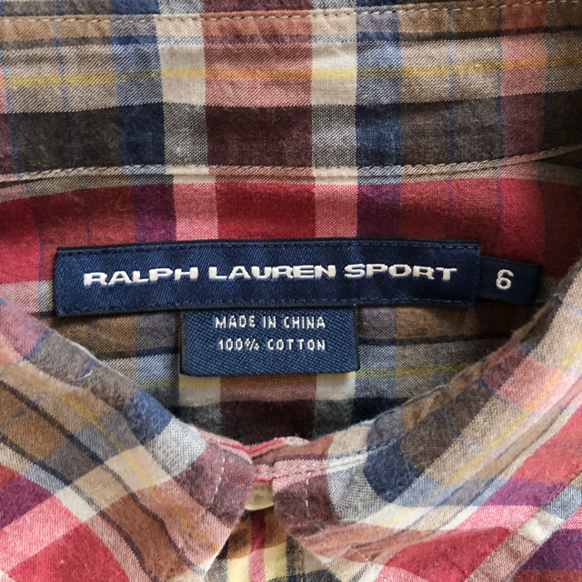 Ralph Lauren(ラルフローレン)のRALUPH LAUREN SPORT チェックシャツ レディースのトップス(シャツ/ブラウス(長袖/七分))の商品写真