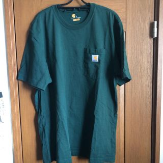 カーハート(carhartt)の最終値下げ　カーハート  carhartt. Tシャツ　グリーン(Tシャツ/カットソー(半袖/袖なし))