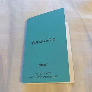 ティファニー(Tiffany & Co.)のティファニーシアー  1.2ml サンプル(香水(女性用))