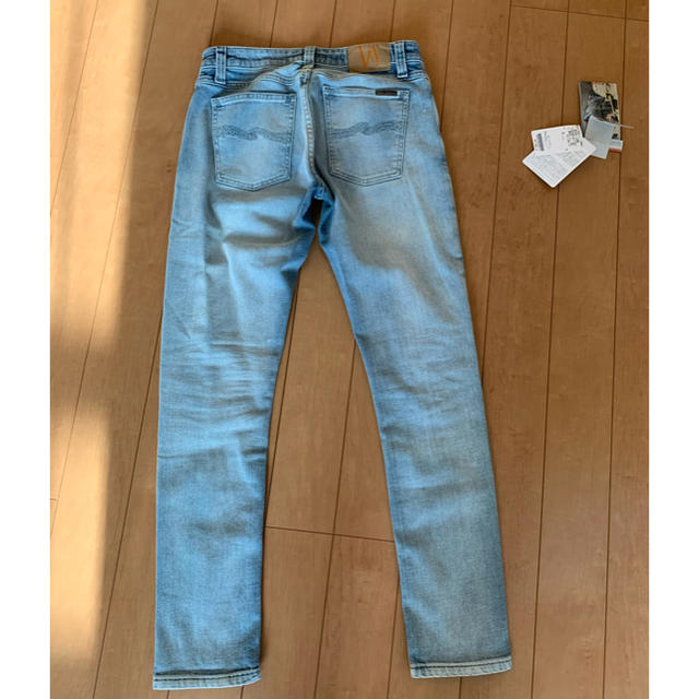 Nudie Jeans(ヌーディジーンズ)のヌーディージーンズ  30/30 skinny  lin  スキニー  デニム メンズのパンツ(デニム/ジーンズ)の商品写真