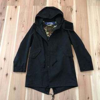 JUNYA WATANABE MAN ジュンヤワタナベマン モッズコート M 黒