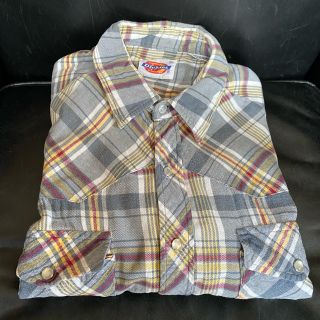 ディッキーズ(Dickies)のOLD Dickies 白タグ　ネルシャツメンズMサイズ^ ^SALE(シャツ)