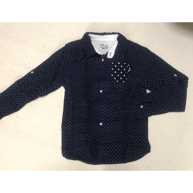 男児シャツ キッズ/ベビー/マタニティのキッズ服男の子用(90cm~)(ブラウス)の商品写真