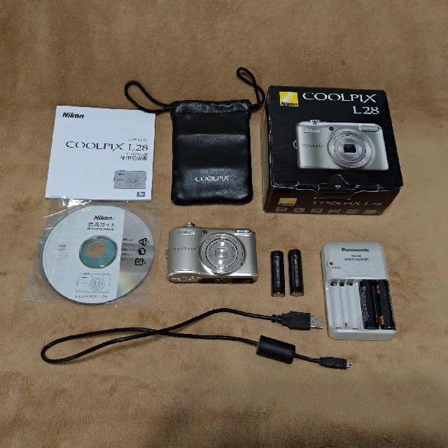 ■デジタルカメラ 2005万画素 NIKON COOLPIX L28