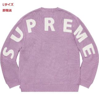 シュプリーム(Supreme)の正規品 L 20ss Supreme Back Logo Sweater(ニット/セーター)