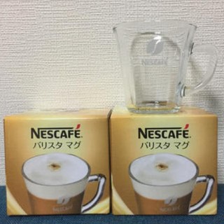 ネスレ(Nestle)のネスカフェ バリスタマグ 2個セット(グラス/カップ)