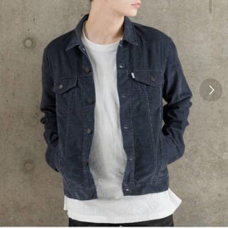 リーバイス(Levi's)のトラッカージャケット　OMBRE コーデュロイ　ブルー(Gジャン/デニムジャケット)