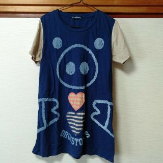 ドラッグストアーズ(drug store's)のドラッグストアーズ　チュニック　ロングTシャツ(Tシャツ(半袖/袖なし))