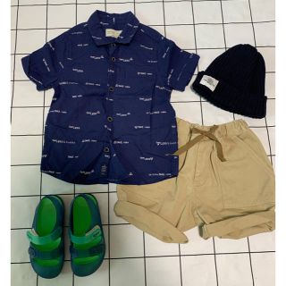 ザラキッズ(ZARA KIDS)のZARA シャツ　100センチ(ブラウス)