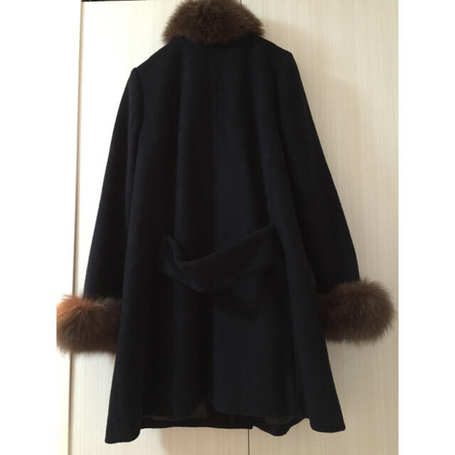 Rirandture(リランドチュール)の♡リラ♡スタンドファーAラインコート レディースのジャケット/アウター(毛皮/ファーコート)の商品写真