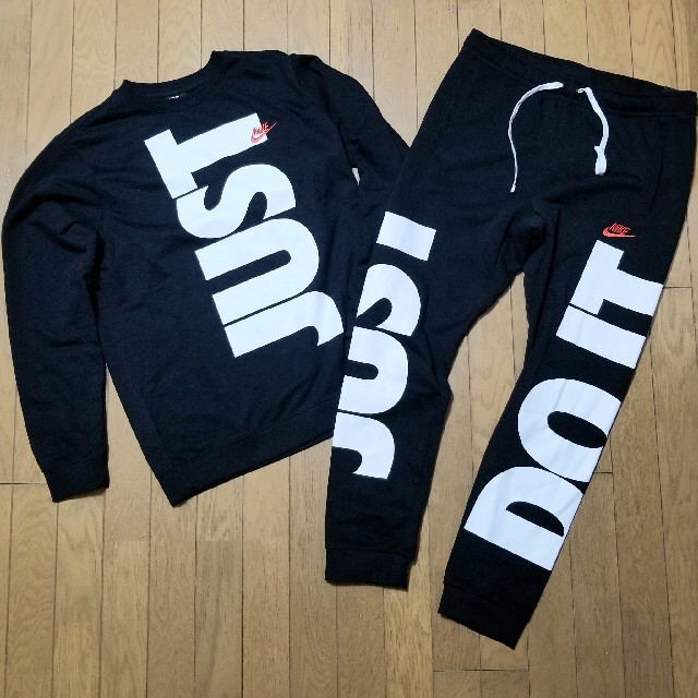 ナイキJUST DO IT.  セットアップ  美品 XL ビッグロゴ NIKE