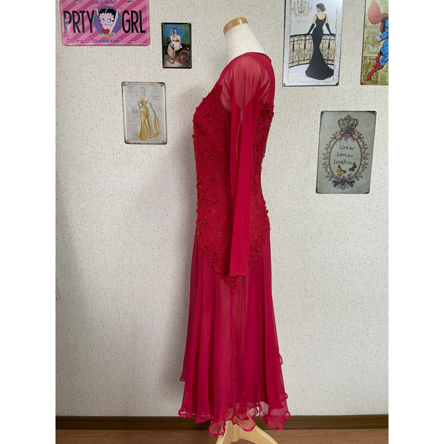 TADASHI SHOJI(タダシショウジ)の極美品 2 タダシショージ ワンピース ドレス  RL3362LN レディースのワンピース(ひざ丈ワンピース)の商品写真