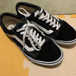 ヴァンズ(VANS)のvans オールドスクール　ブラック　25.5(スニーカー)