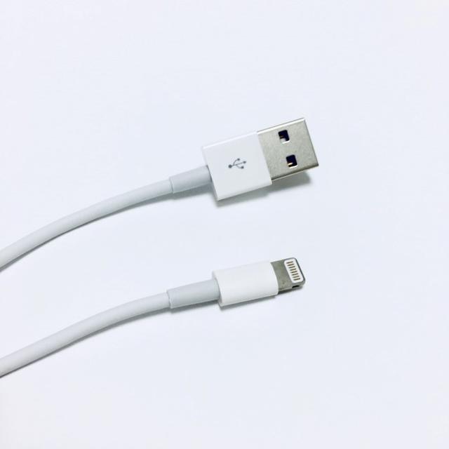 Apple(アップル)の充電ケーブル スマホ/家電/カメラのスマートフォン/携帯電話(バッテリー/充電器)の商品写真