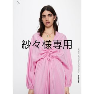 ザラ(ZARA)のＺＡＲＡ ワンピース(ひざ丈ワンピース)