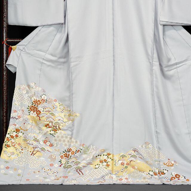 なります 色留袖 京友禅 吉祥文様 金駒刺繍 丹後ちりめん 未仕立て 難 なります 色留袖 京友禅 吉祥文様 金駒刺繍 丹後ちりめん 未仕立て 難