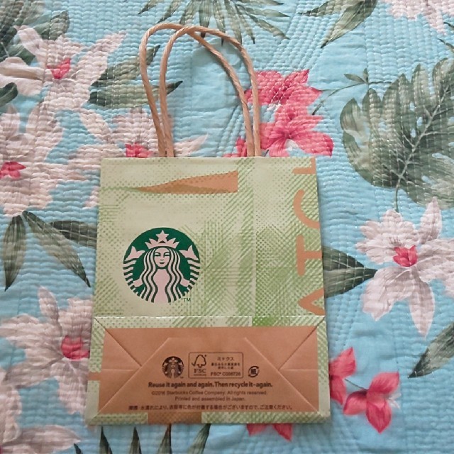 Starbucks Coffee(スターバックスコーヒー)のスターバックス スタバ 紙袋 【31】 2016 レディースのバッグ(ショップ袋)の商品写真