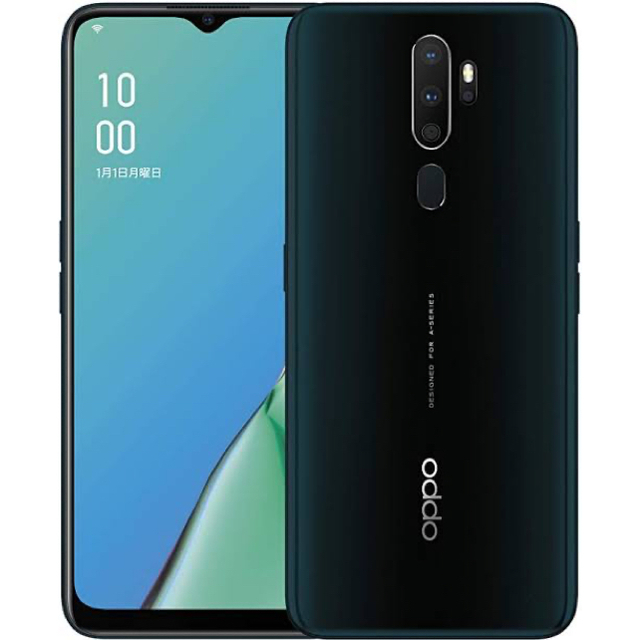 スマホ/家電/カメラoppo A5 2020 グリーン 美品