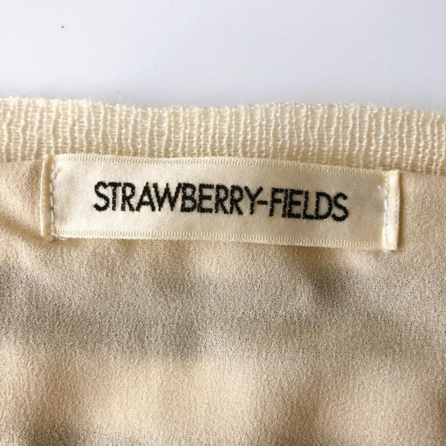 STRAWBERRY-FIELDS(ストロベリーフィールズ)のstrawberry fields ボーダー リボン ニット レディースのトップス(ニット/セーター)の商品写真